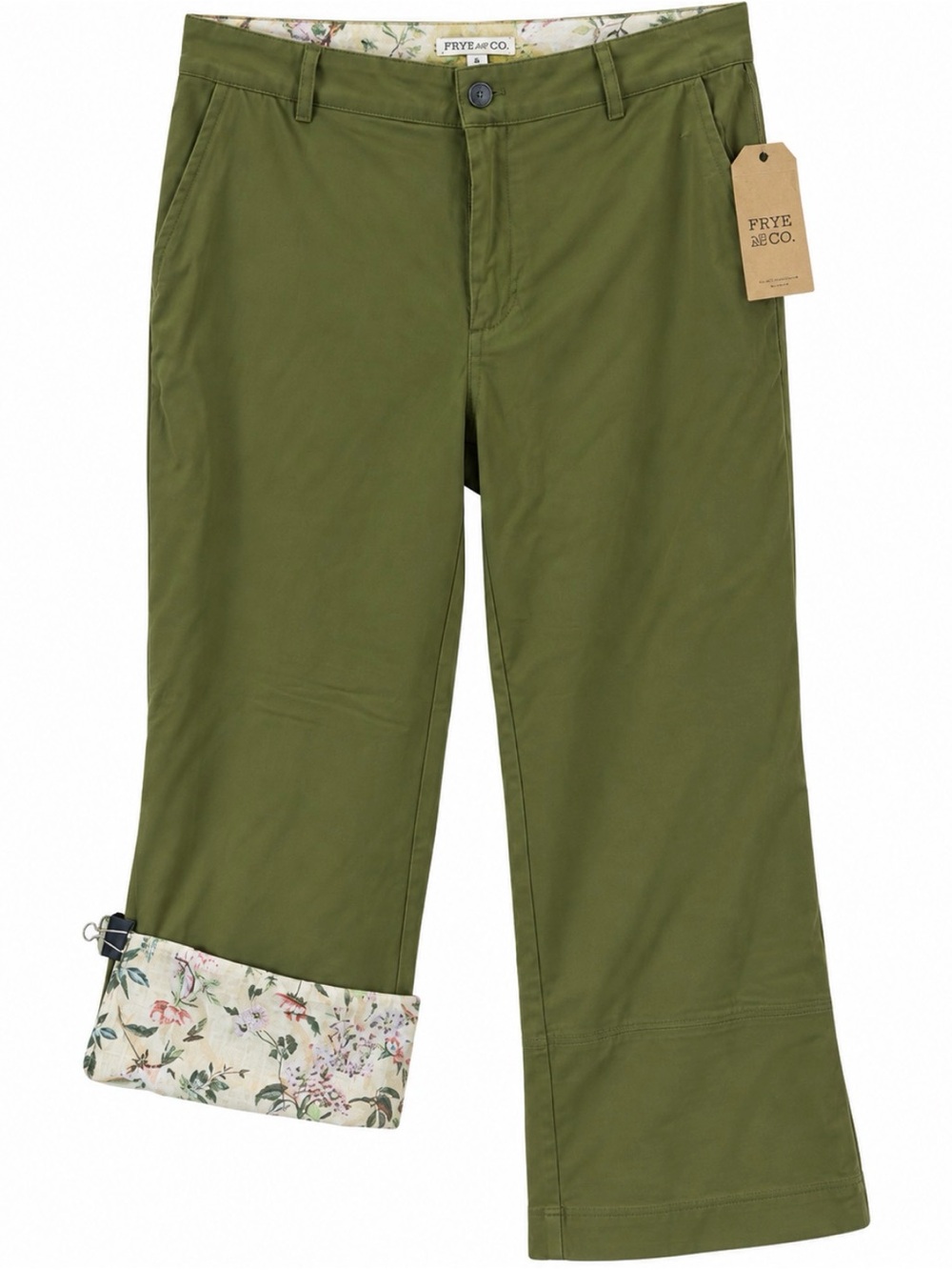 Frye and Co. Cropped Wide leg M. NWT